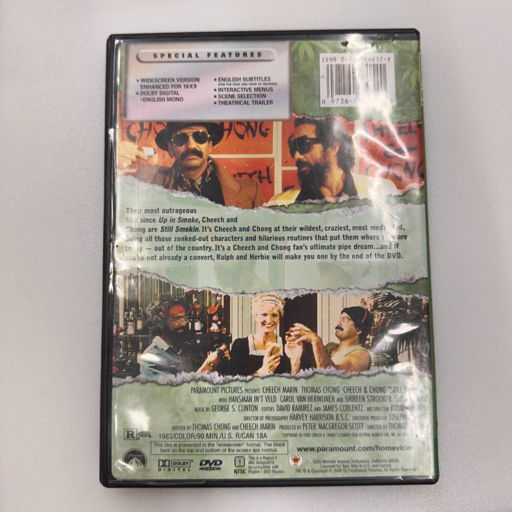 Cheech and Chong: Still Smokin [DVD] Disc Tested, Working - Picture 2 of 3